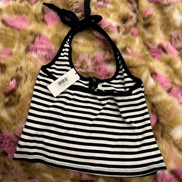 Frankie’s Bikinis Bambi rib halter tank - Picture 4 of 6